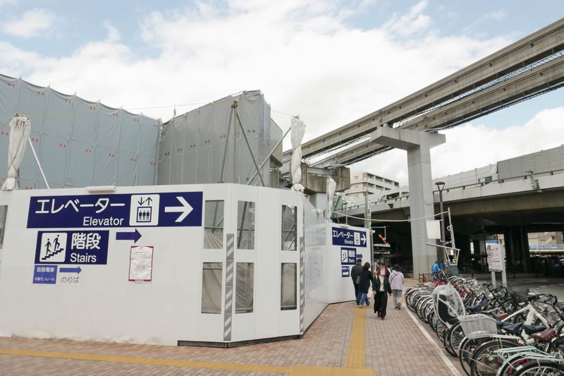 阪急南茨木駅ビルの建て替え工事が進んでる 2022年夏 10月オープン予定 茨木つーしん