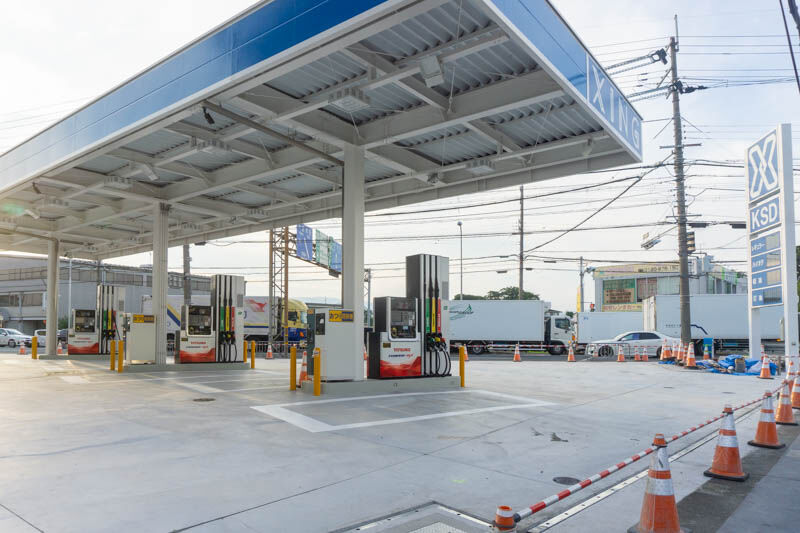 171号線ぞい畑田町に Xing クロッシング ってガソリンスタンドつくってる 茨木つーしん 171号線ぞい畑田町に Xing クロッシング ってガソリンスタンドつくってる 茨木つーしん