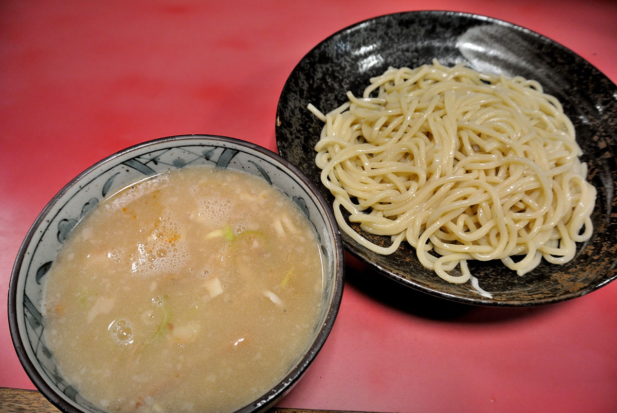 ラーメン二郎のつけ麺 まとめ お水をどうぞ