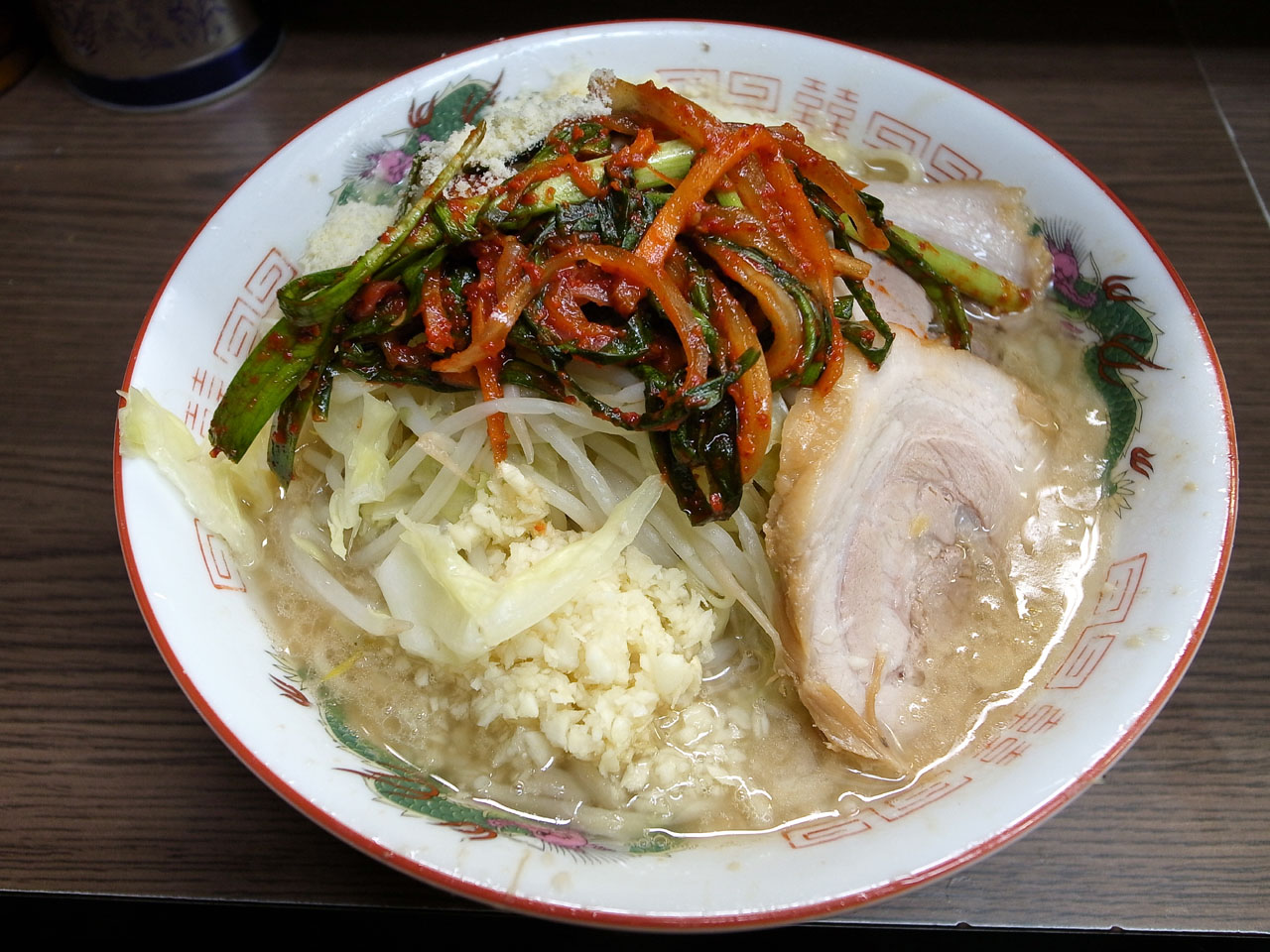 小ラーメン ラーメン二郎 横浜関内店 お水をどうぞ