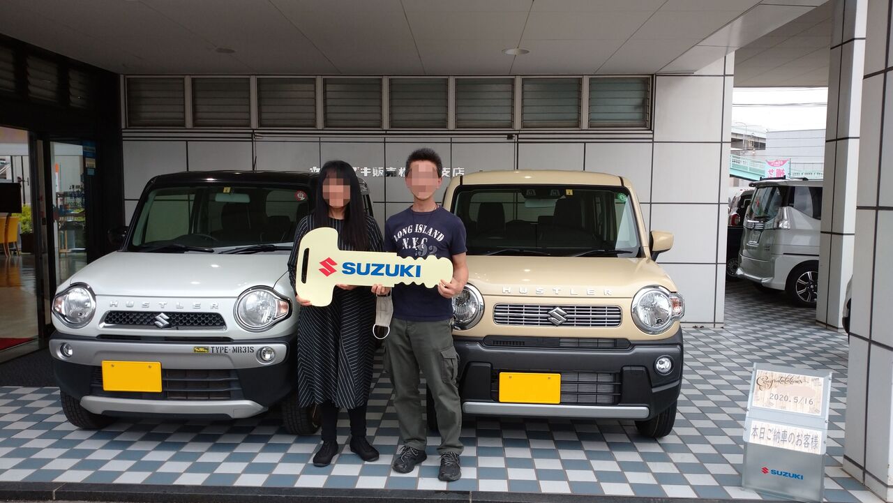 新型ハスラー納車 この道ひとすぢ
