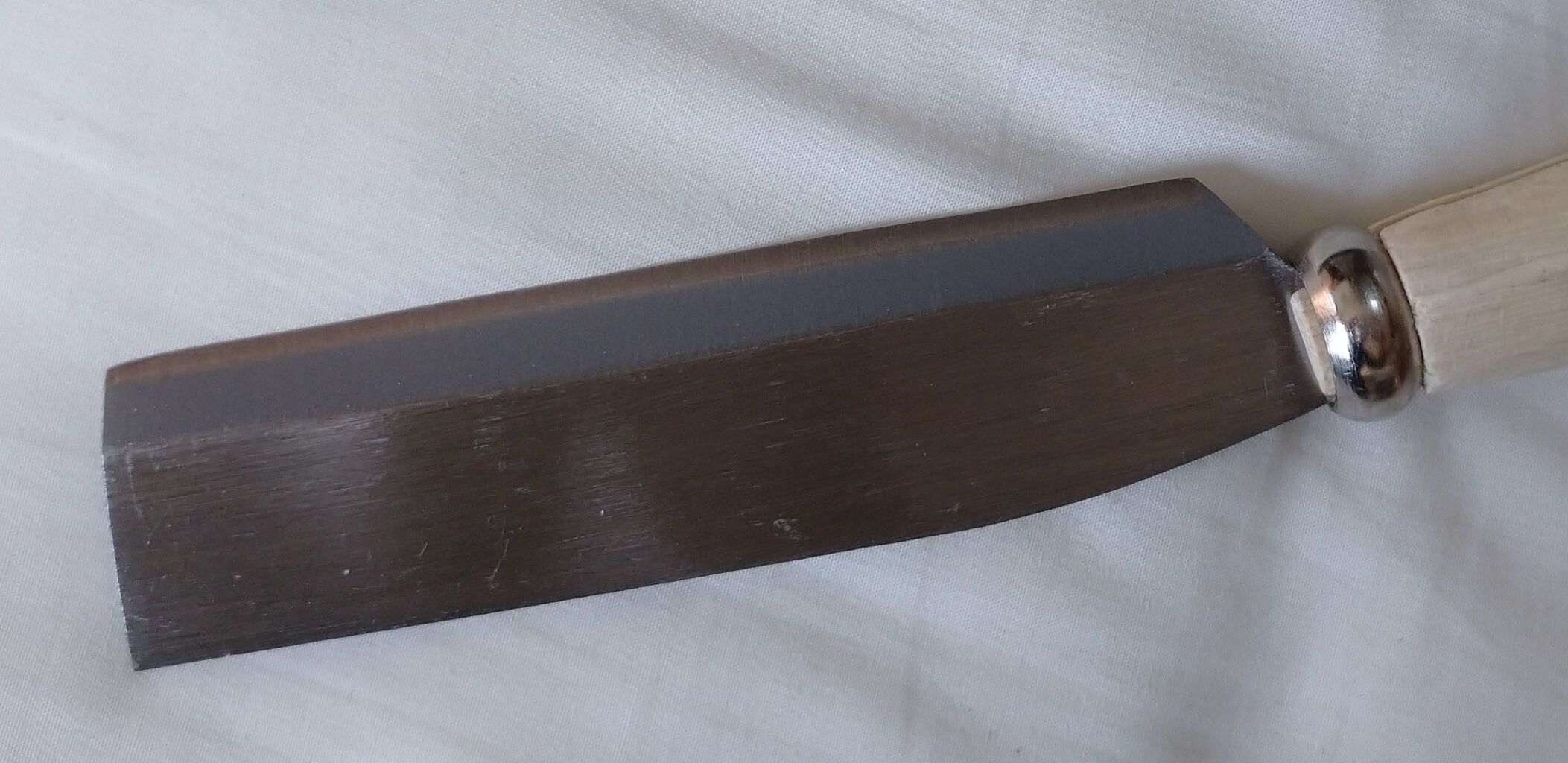 荷掛けフックとナタを黒錆加工してみる この道ひとすぢ