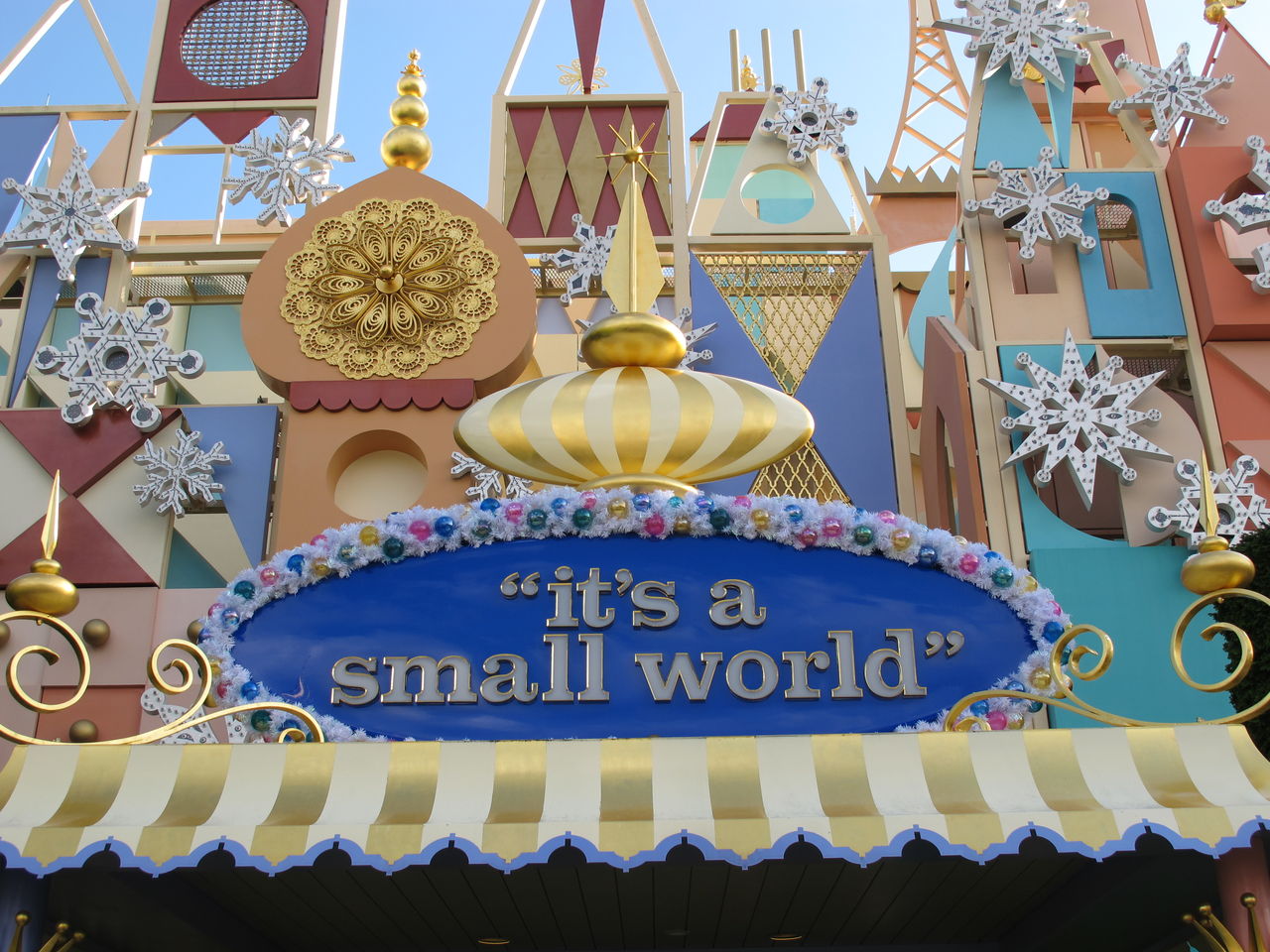 東京ディズニーランド ぶらりクリスマス イッツアスモールワールド もてく流 東京ディズニーリゾート攻略術