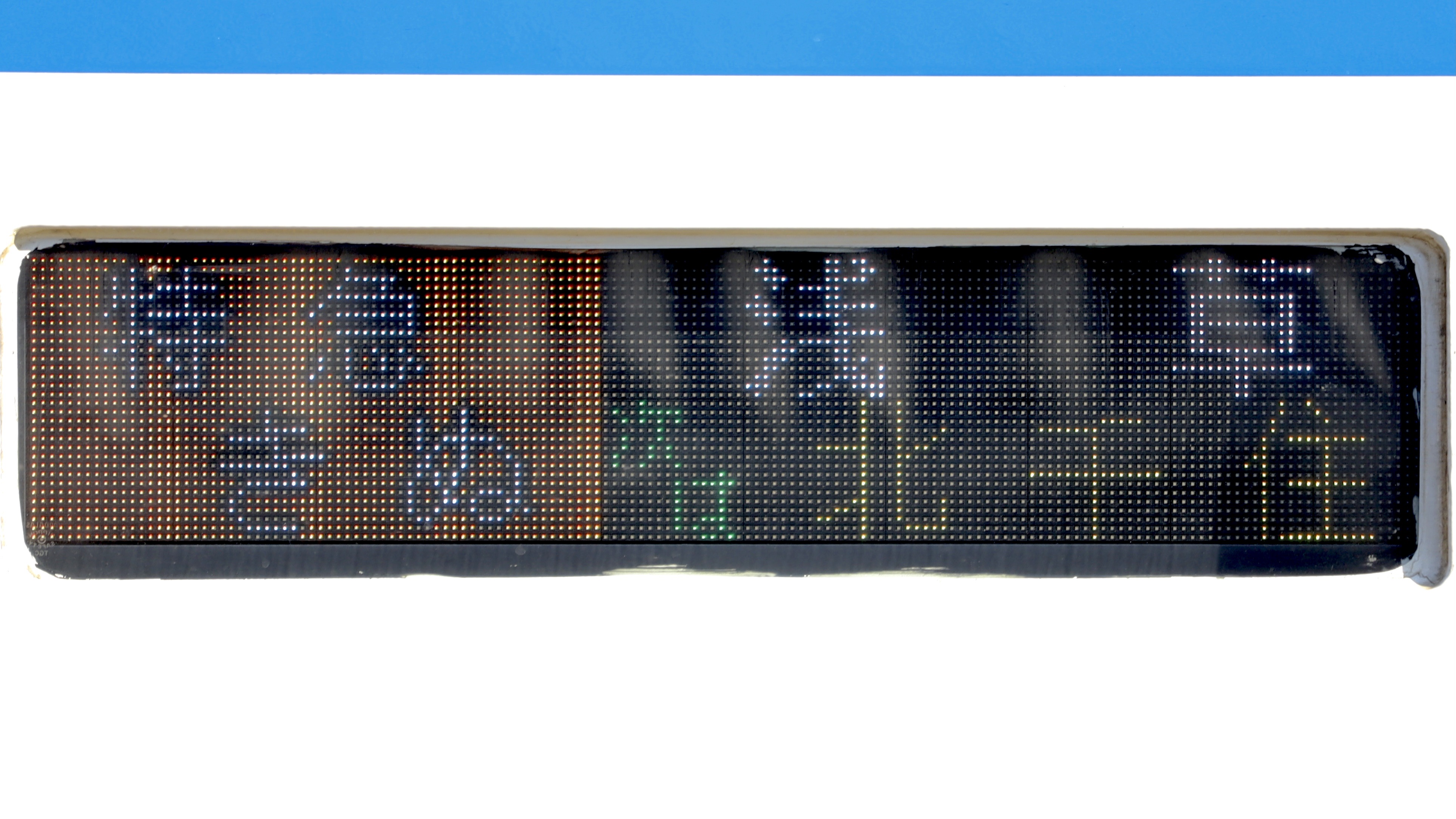 緑石英の礬素 : 東武鉄道100系(SPACIA) フルカラーLED行先表示