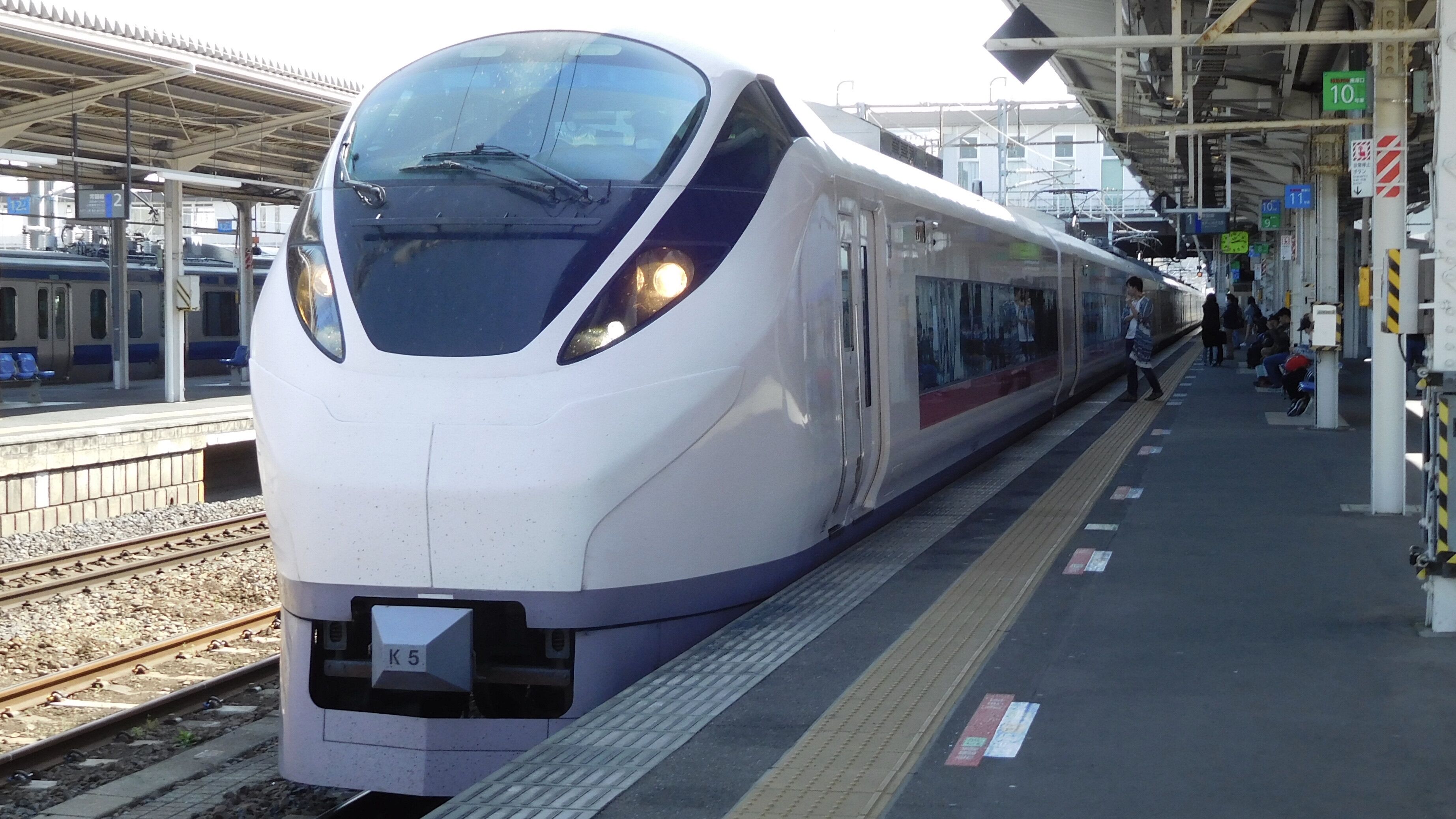上野行 常磐線経由 行き先表示板 常磐線（E531系） 側面幕（行先表示）｜常磐車両区