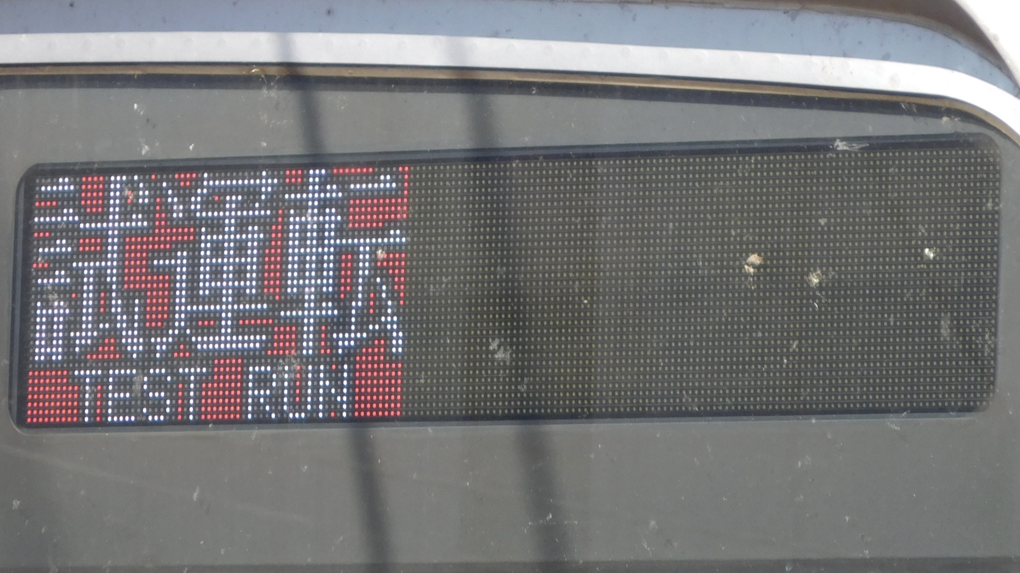 東上線9000系列/10030系修繕車 前面フルカラーLED表示集 : 緑石英の礬素