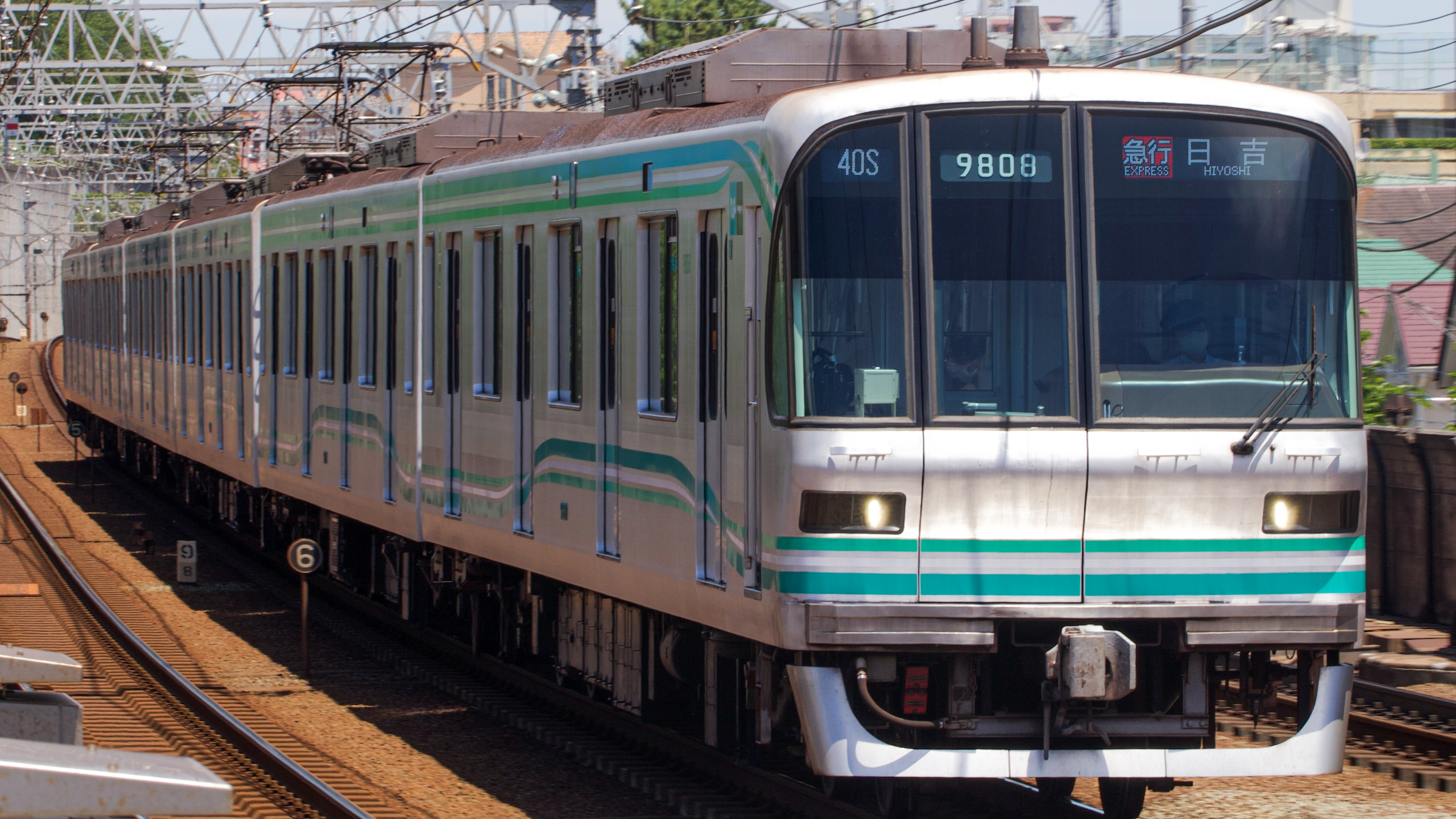 ライト付きレール 東京メトロ南北線 9000系 FY44 ライト付きプラレール