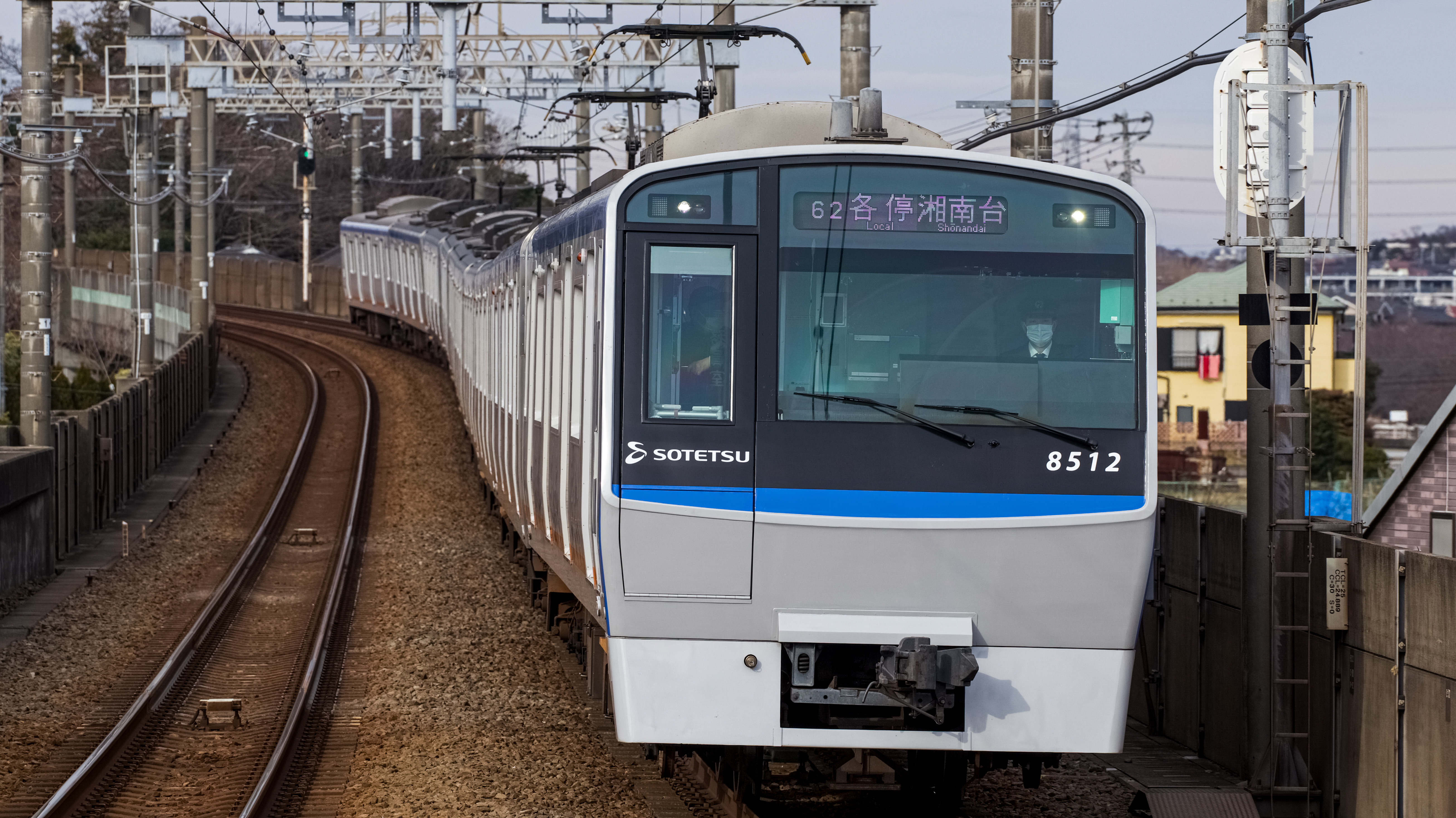 相模鉄道8000系/9000系 側面フルカラーLED行先表示 : 緑石英の礬素