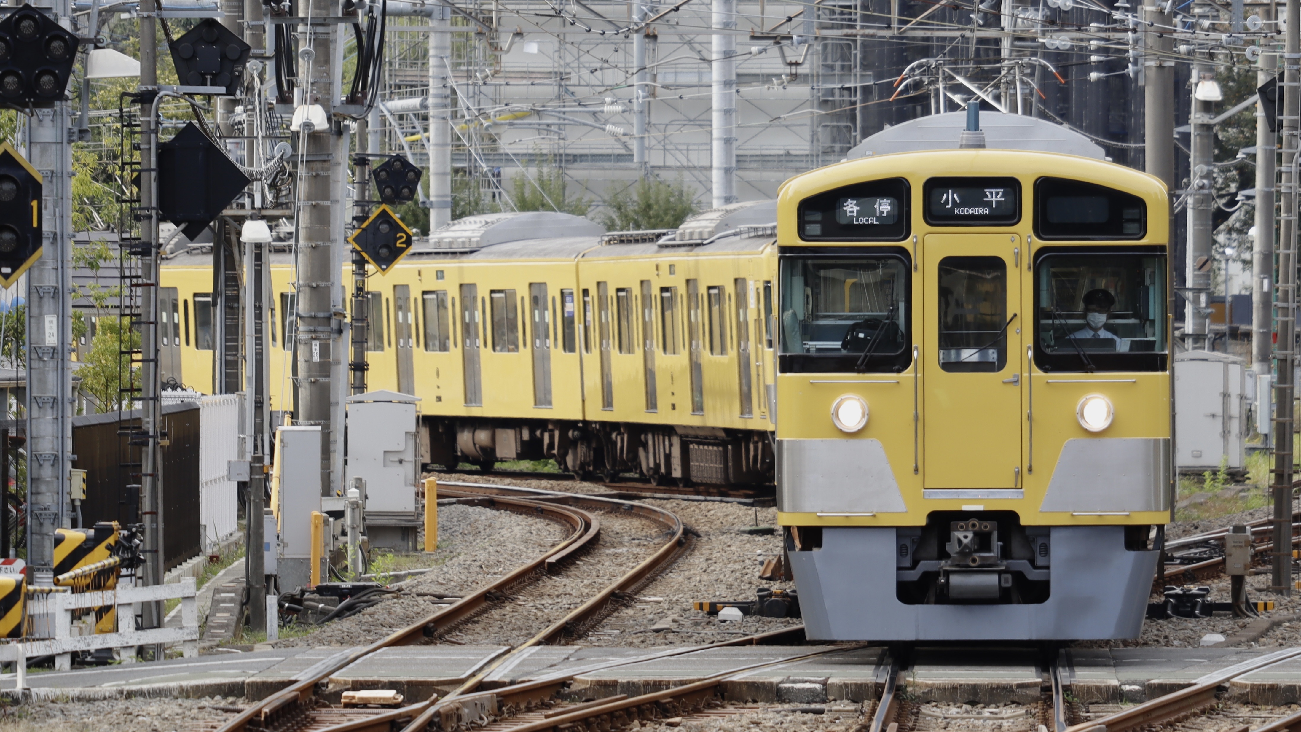 西武鉄道2000系・20000系 前面フルカラーLED行先表示 : 緑石英の礬素