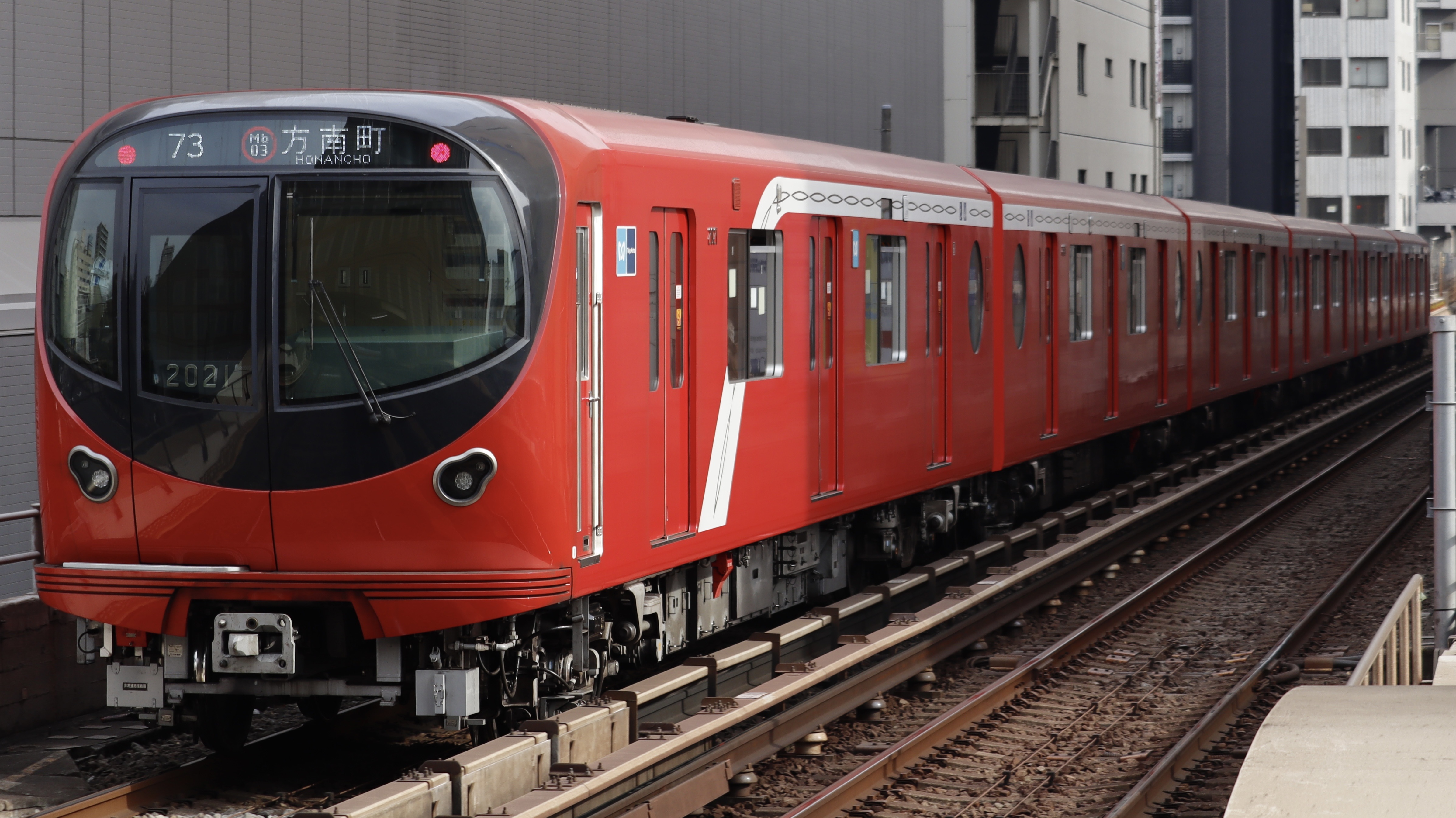 東京メトロ2000系 フルカラーLED行先表示 : 緑石英の礬素