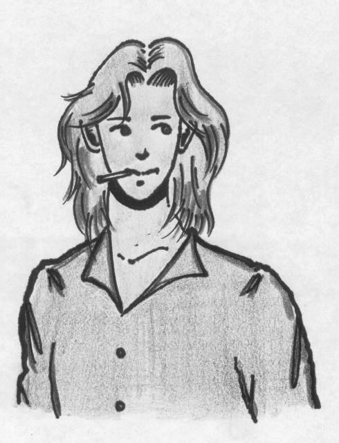 祥一郎のイラスト 遠い未来に誰かが 何故死んでしまったの 祥一郎の生きた証
