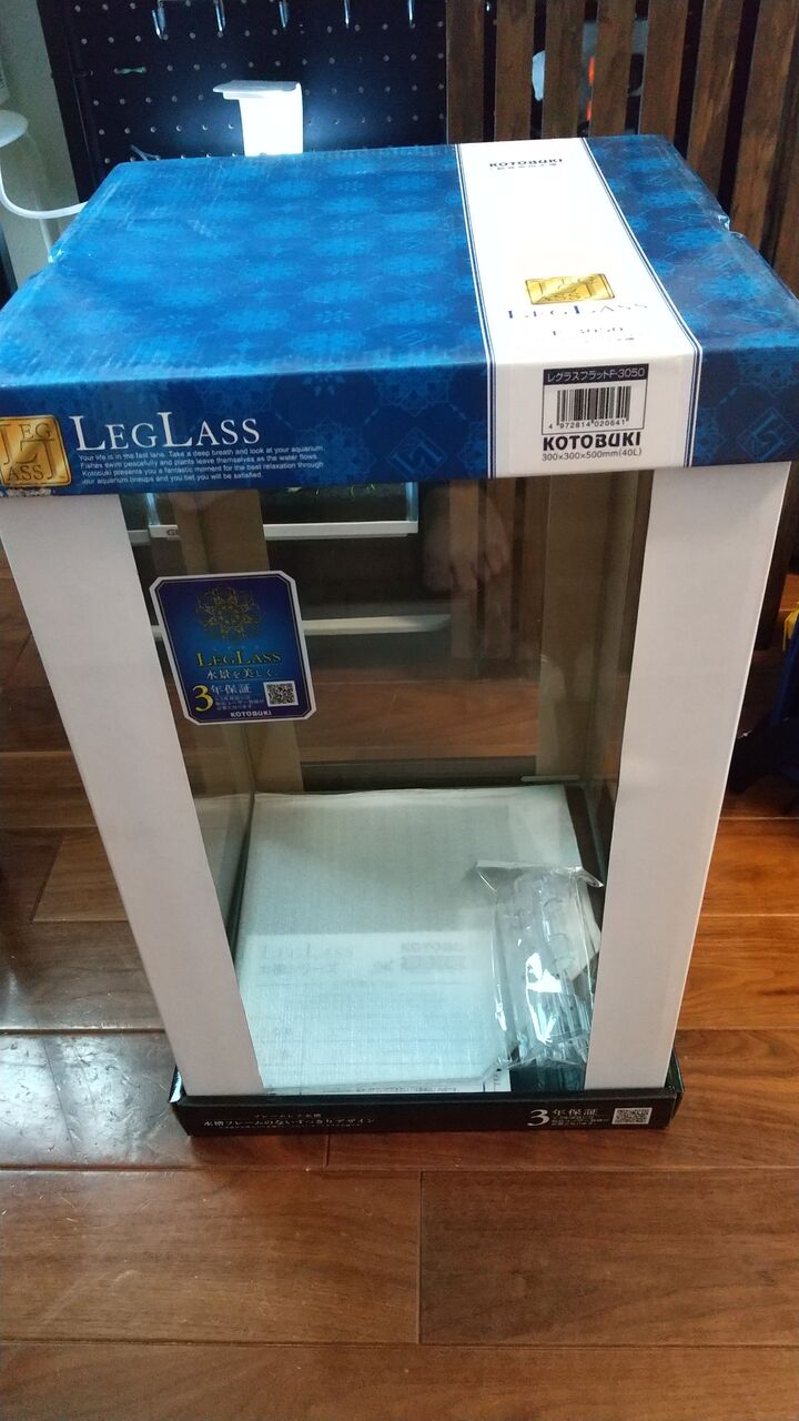 レグラスフラット水槽立ち上げ Motiのアクアリウム記録 Moti Aquarium