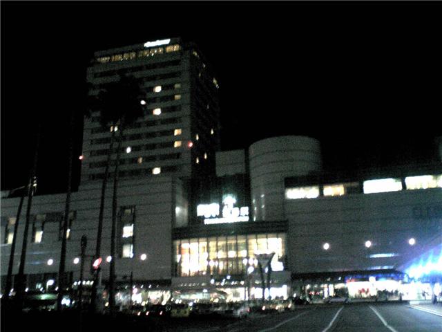 夜の徳島駅周辺 船員28号の日々