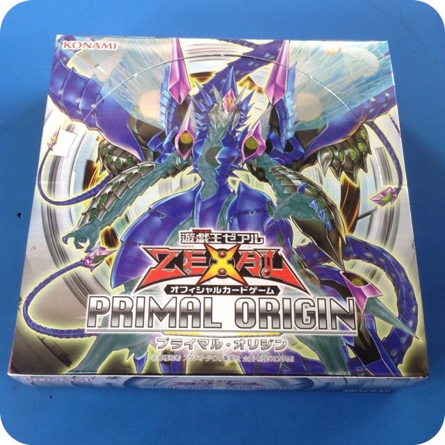 遊戯王 プライマル・オリジンPRIMAL ORIGIN未開封シュリンク付き 絶版