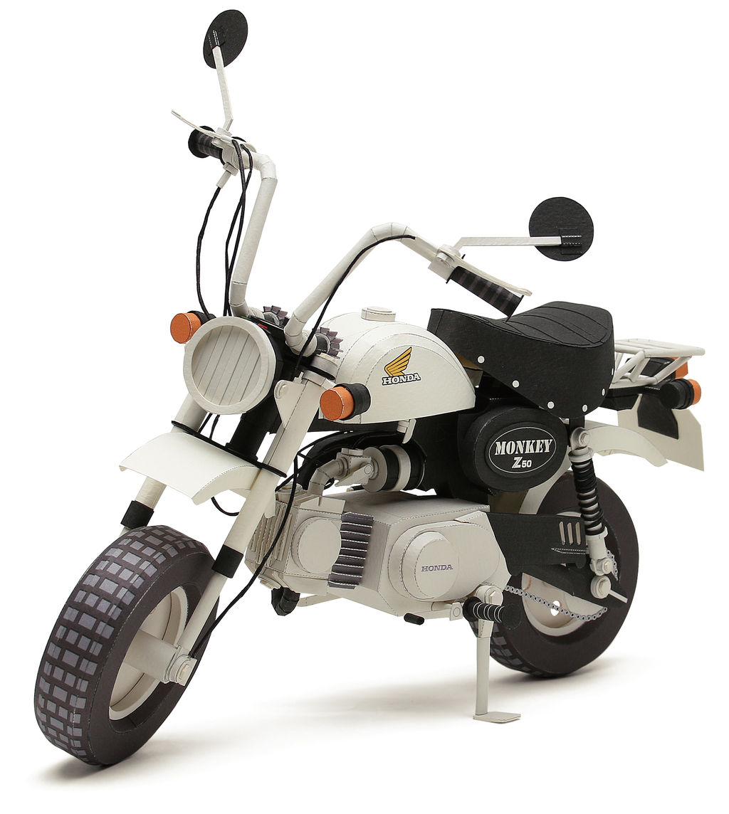 モンキーのペーパークラフト登場！ : 月刊モト・チャンプオフィシャル