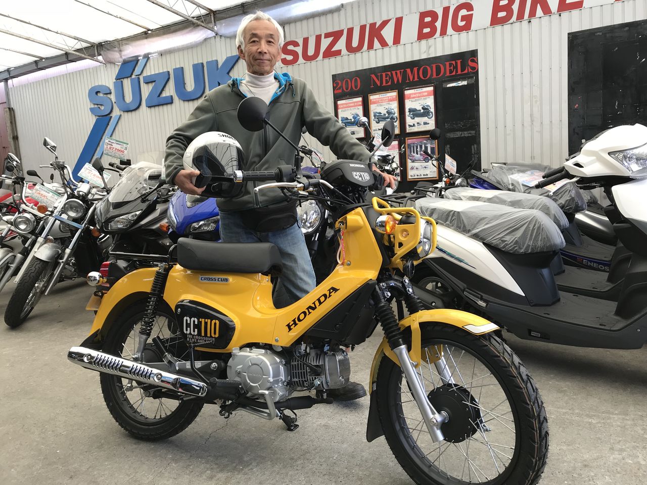 クロスカブ110納車 バイクショップ モト ブーイングのブログ Motobooing Net 和歌山県田辺市