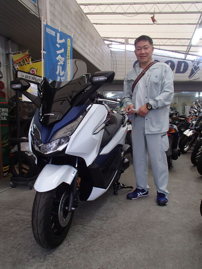 フォルツァ納車 バイクショップ モト ブーイングのブログ Motobooing Net 和歌山県田辺市