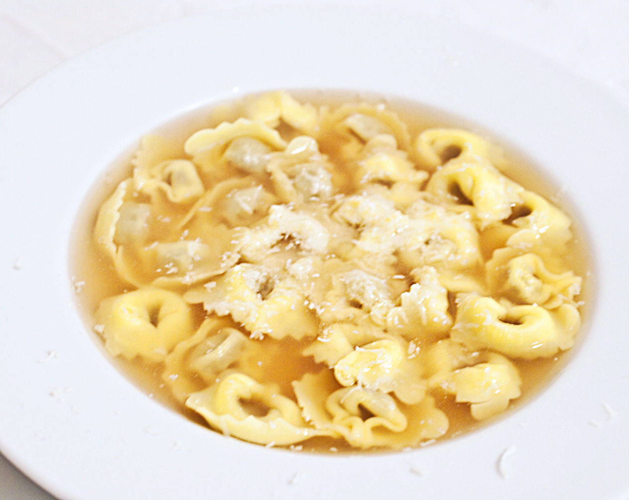 ほうれん草のトルテッリーニ・アン・ブロードのレシピ