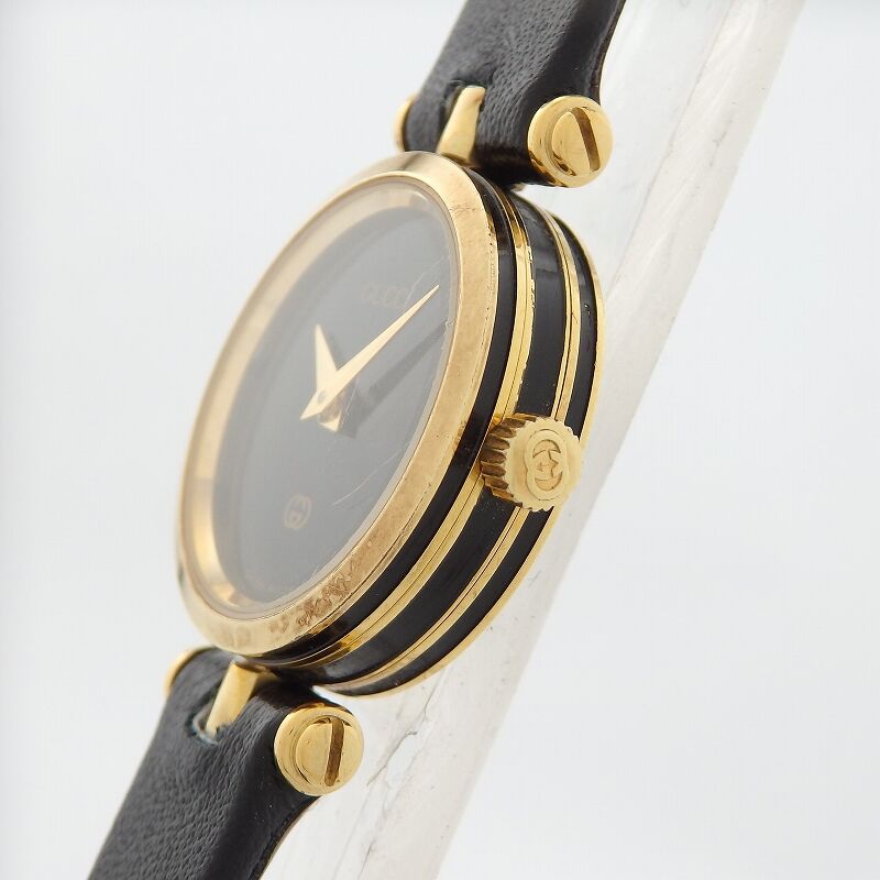 【新品電池】GUCCI 2040L レディース ローマ シルバー 腕時計 ① 中古良品 GUCCI グッチ レディース 腕時計 1921 コレクション 白