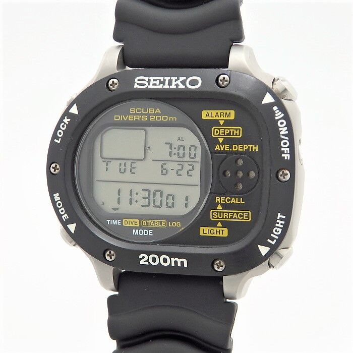 SEIKO SCUBA MASTER ダイブコンピュータ 200m M726 Seiko Scuba Master for $371 for sale from a Seller on Chrono24