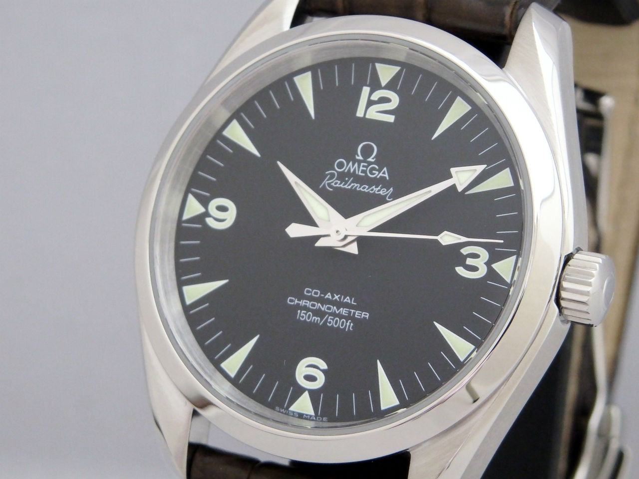 オメガ シーマスター アクアテラ レイルマスター Ref 2803.52.37 入荷