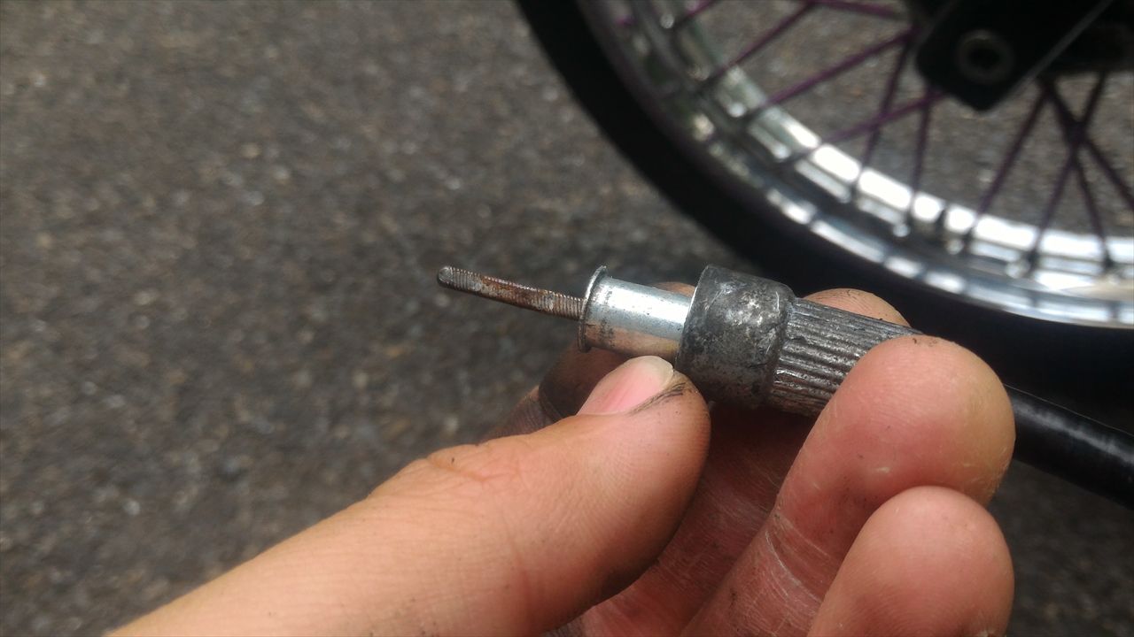 スピードメーターケーブル交換 のんびりまったり スピードメーターケーブル交換 のんびりまったり