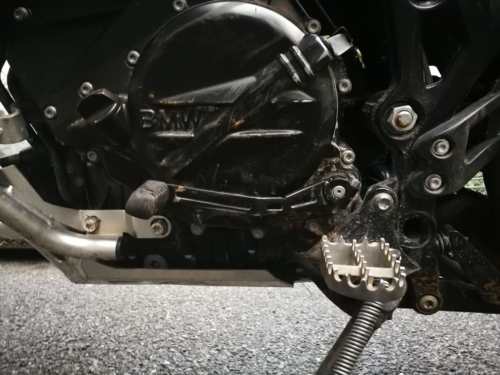 バイク メンテナンス】F800GSA シフトペダルの調整【BMW F800GS