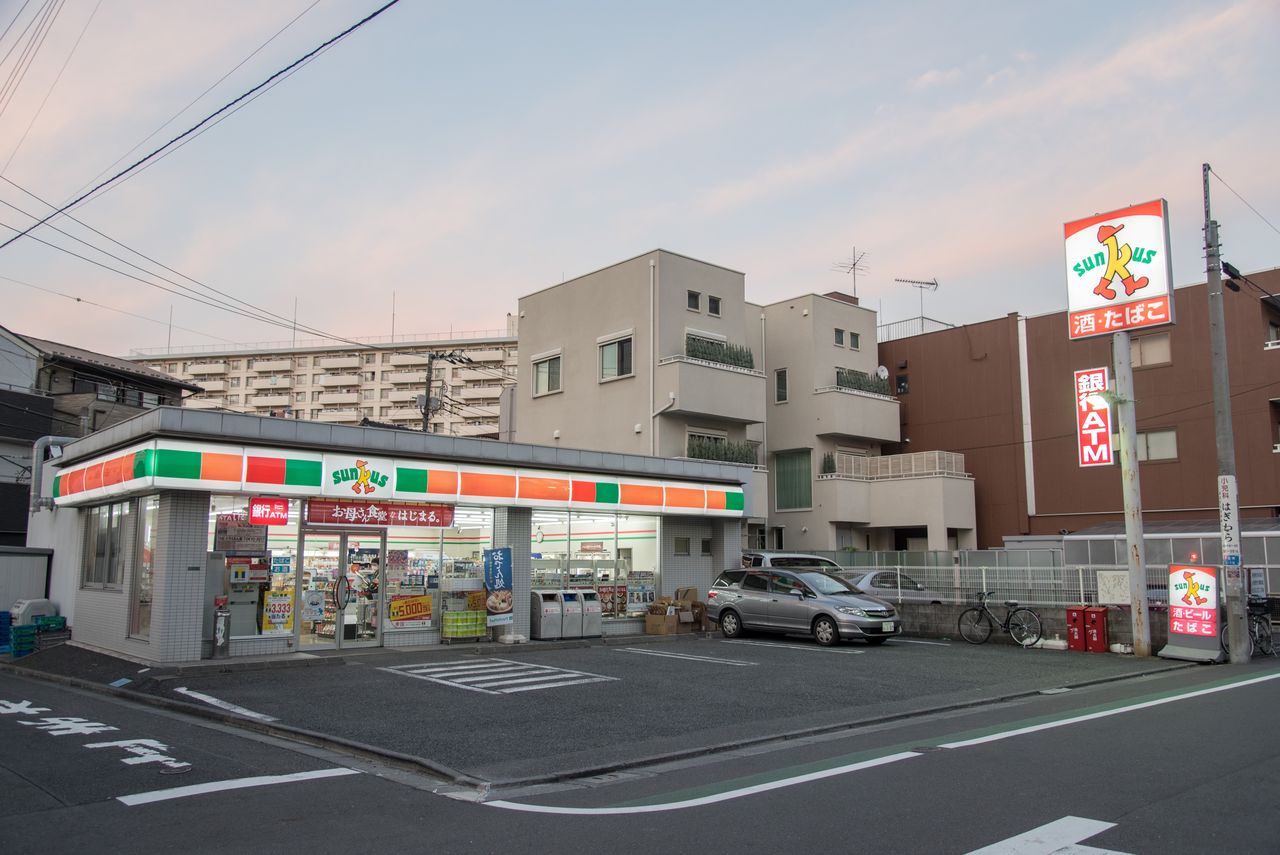 東京都 13 荒川区 足立区 葛飾区 サークルk サンクスの残像