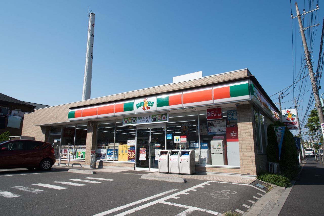東京都 14 江戸川区 サークルk サンクスの残像