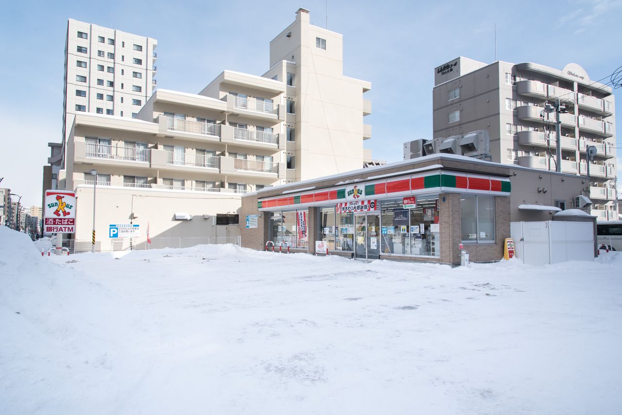 北海道 札幌市 サークルk サンクスの残像