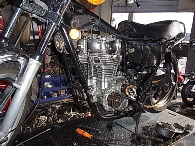 xs650sp タンク 洗浄済み 詳しい