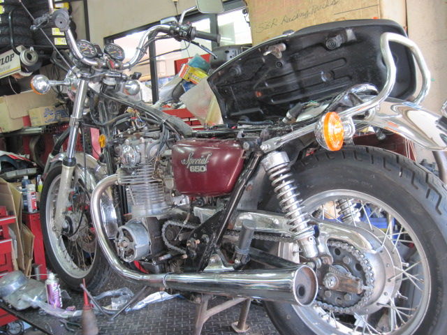 XS650旧車の車検整備、ウイークポイント修理 : プロショップ モトプラン XS650旧車の車検整備、ウイークポイント修理 : プロショップ モトプラン