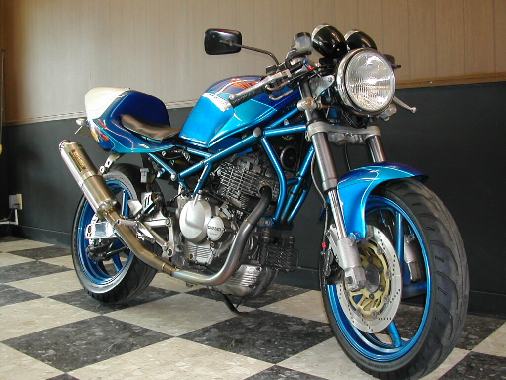 スズキ グース 250 350 ヨシムラサイクロン □スズキ グース250 改 350