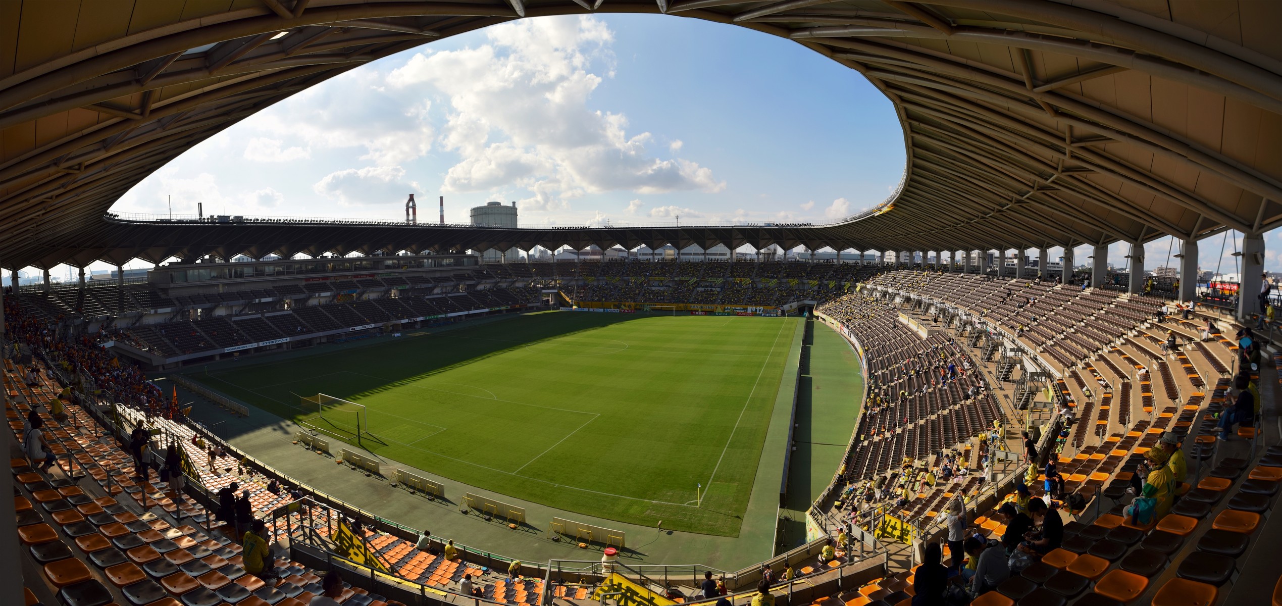 16年7月24日 千葉vs清水 フクダ電子アリーナ パノラミックパラノイド