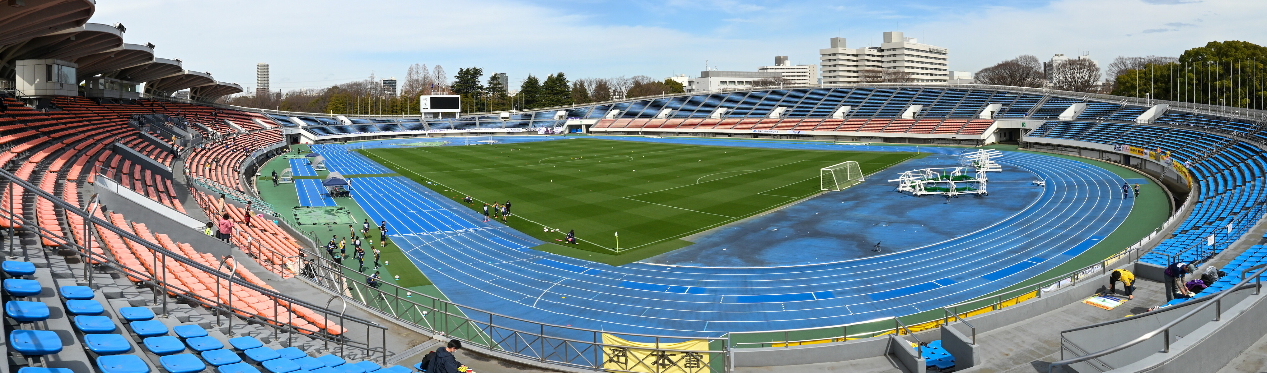 22年3月19日 新宿vsしまね 駒沢オリンピック公園総合運動場陸上競技場 パノラミックパラノイド