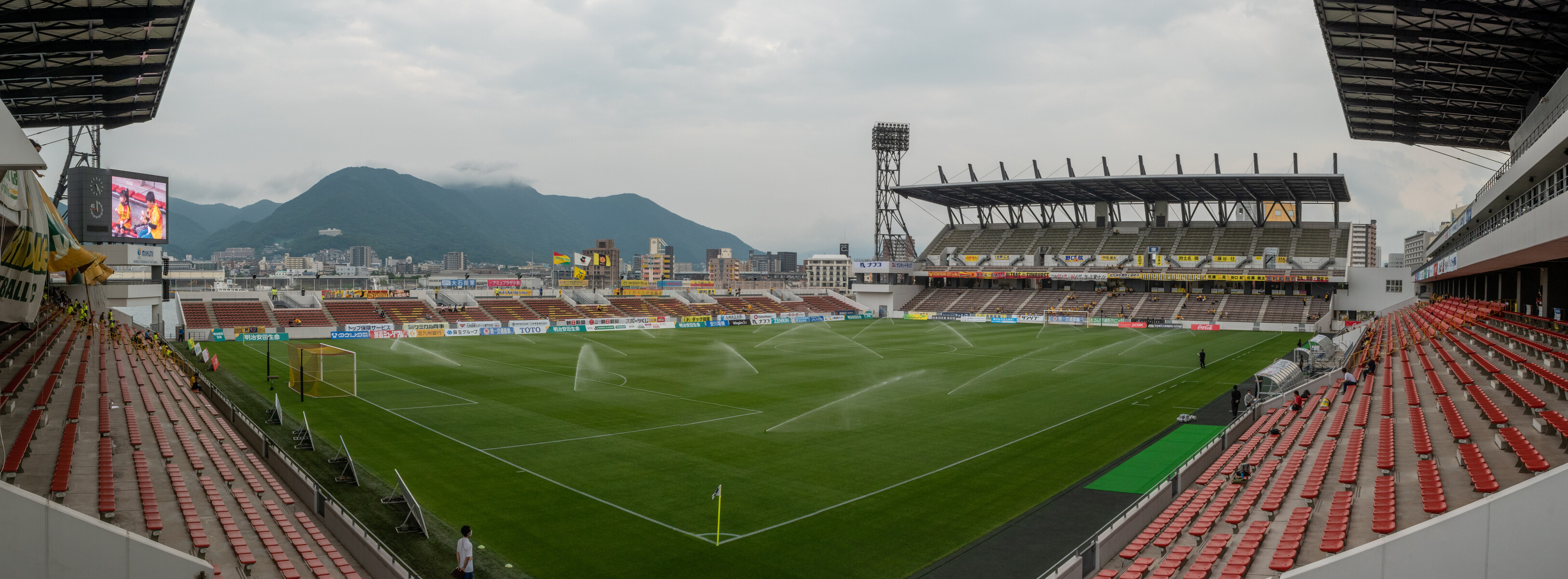 21年6月26日 北九州vs千葉 ミクニワールドスタジアム北九州 パノラミックパラノイド