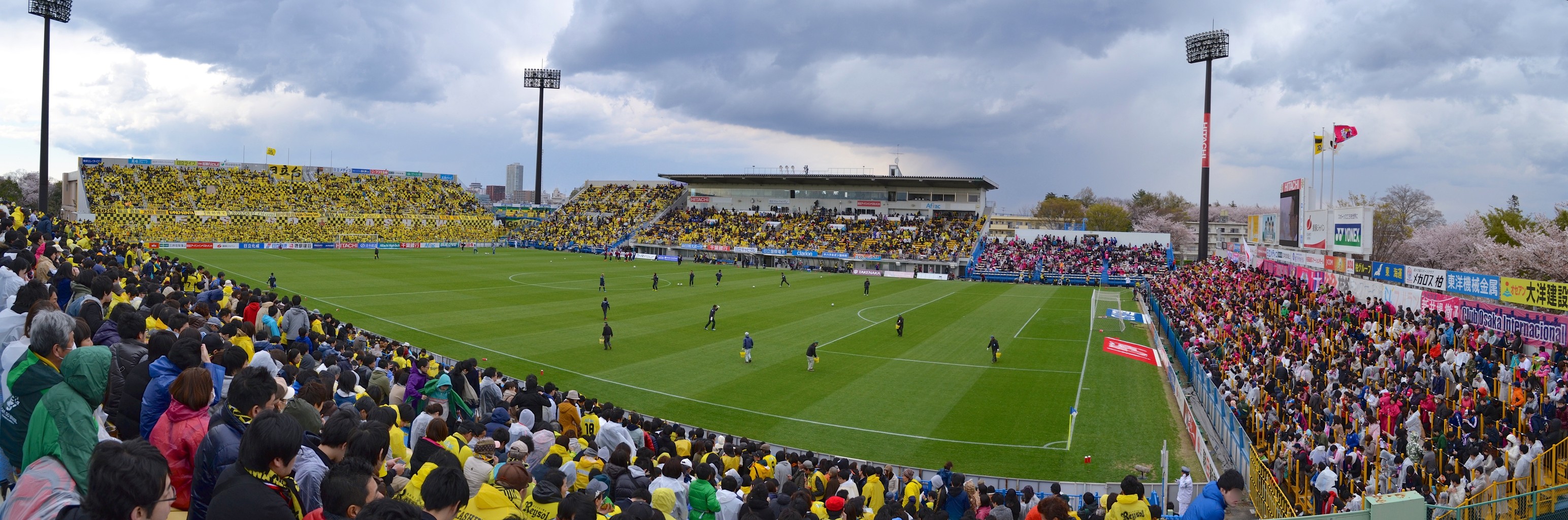 14年4月6日 柏vsc大阪 日立柏サッカー場 パノラミックパラノイド