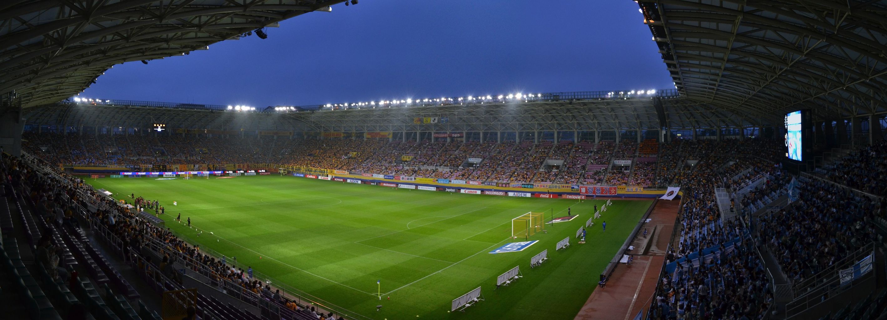 13年7月13日 仙台vs磐田 ユアテックスタジアム仙台 その1 パノラミックパラノイド