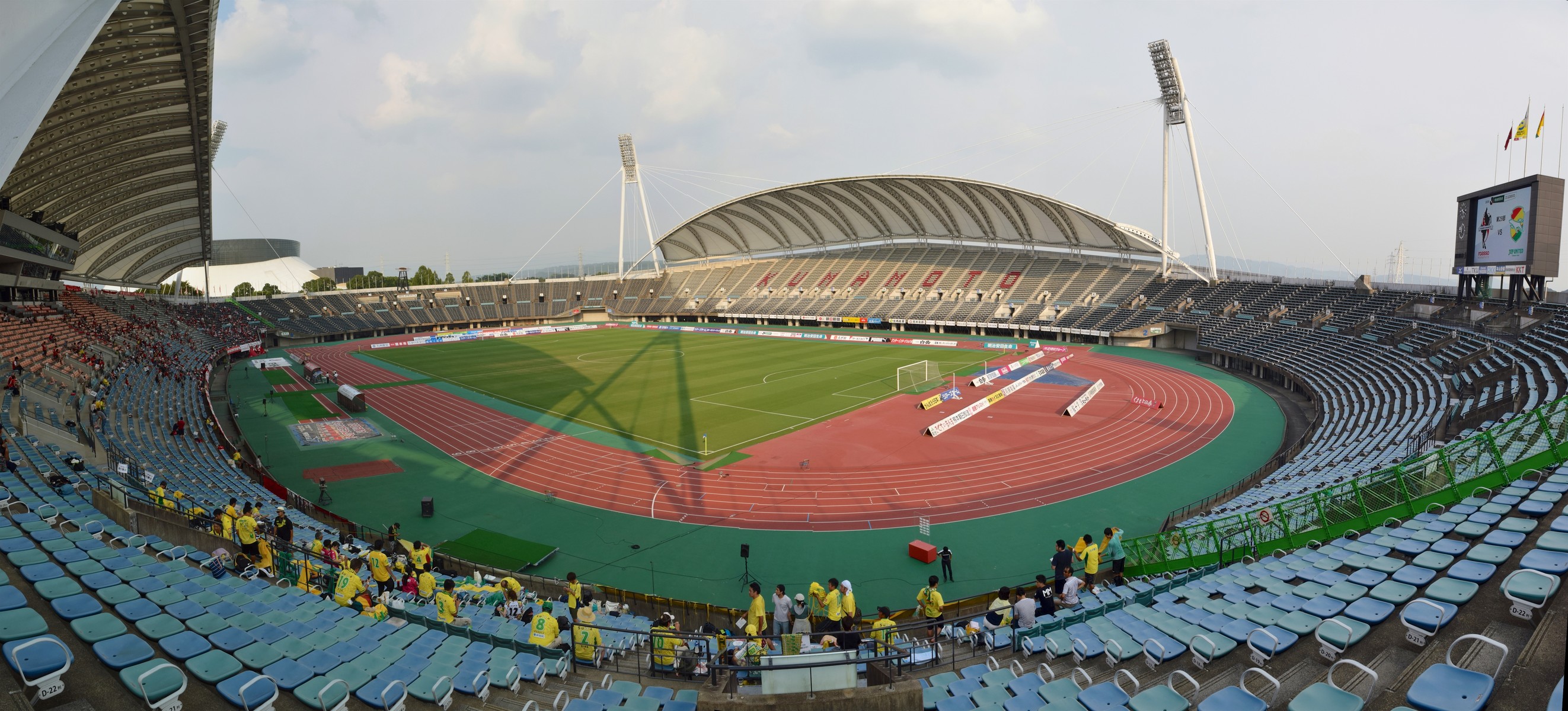 16年8月14日 熊本vs千葉 うまかな よかなスタジアム パノラミックパラノイド