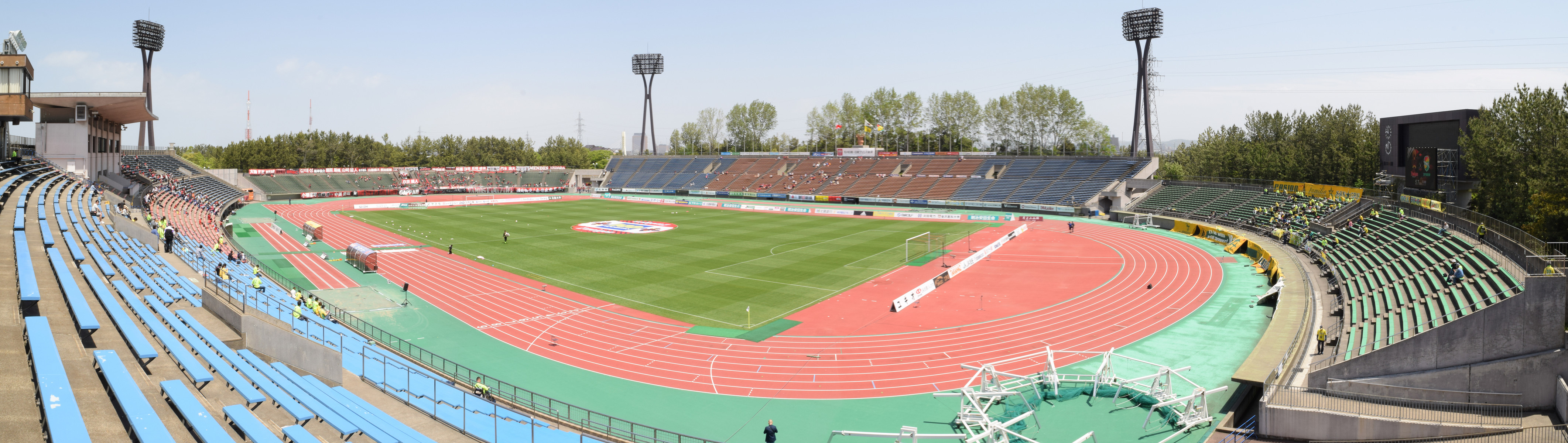 2017年5月7日 金沢vs千葉 石川県西部緑地公園陸上競技場 パノラミックパラノイド