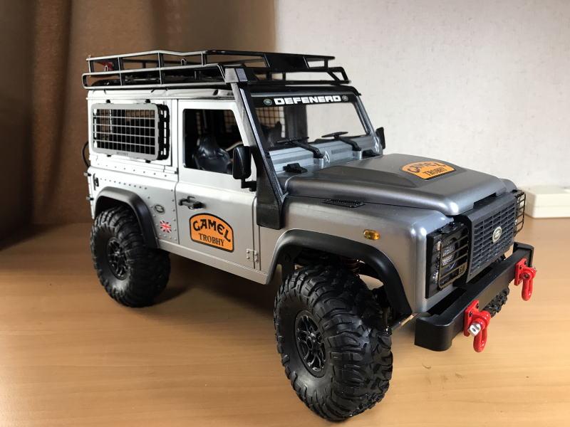 mn99s RC ディフェンダー 更なるアップデート : モトテンのブログ