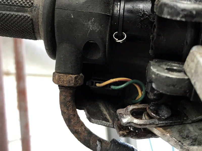 AF51 タクト スターターボタン修理 : モトテンのブログ AF51 タクト スターターボタン修理 : モトテンのブログ