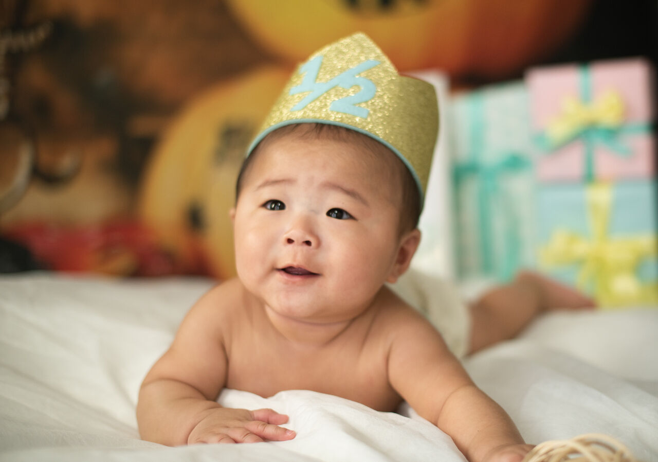 ワクワクしました ハーフバースデー撮影会 モトヨシフォトスタジオのお客様の声やお知らせをのせています