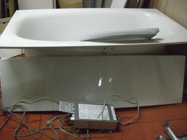 浴槽内照明 イルミネーション 付きバスタブ激安奉仕 神奈川県川崎のアウトレット建材で激安リフォームを実現 システムキッチンが安い