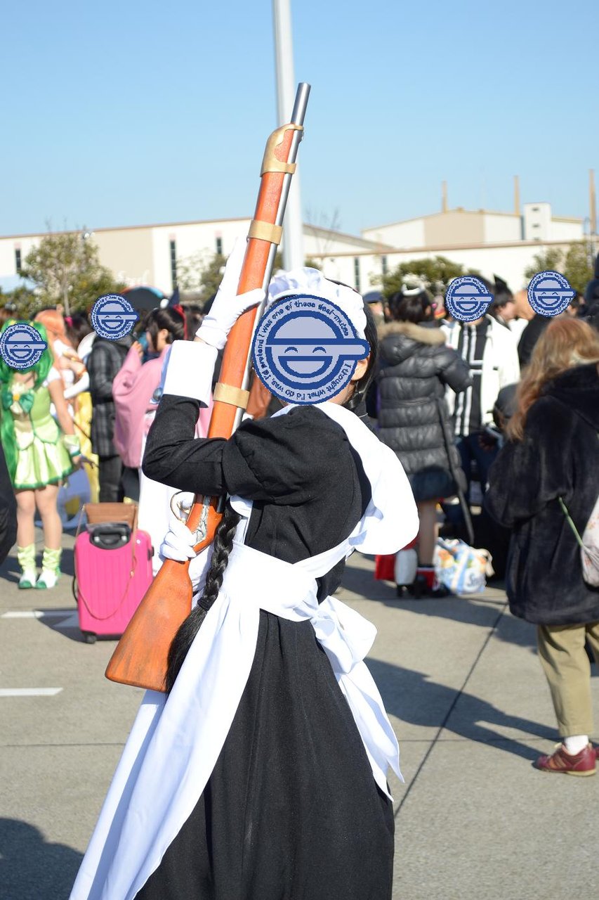 マスケット銃 コミックマーケットにてご使用頂きました もつなべ工房 仮