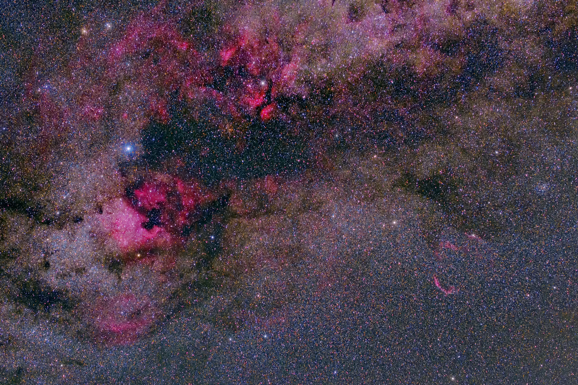 はくちょう座の星雲 星団 星空旅 写真旅 はくちょう座の星雲 星団 星空旅 写真旅