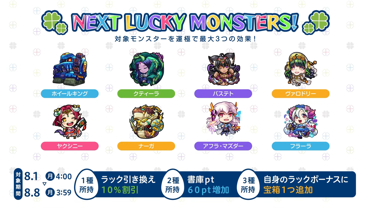 閑話 ３０８４ モンスト 今週のモンストニュース 22年7月28日 ゲーム雑記
