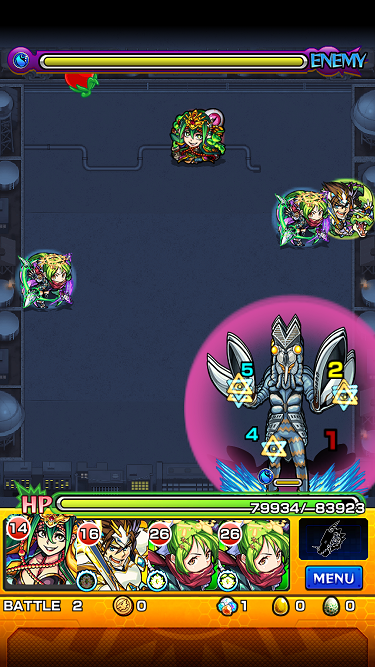 閑話 ７６２ モンスト バルタン戦へ初見で逝くじぇぃ ゲーム雑記 無課金最前線