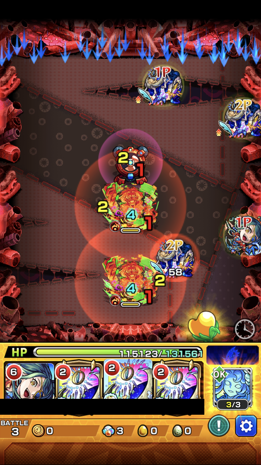 閑話 2811 モンスト 轟絶 ディヴィジョン戦周回 ゲーム雑記 閑話 2811 モンスト 轟絶 ディヴィジョン戦周回 ゲーム雑記