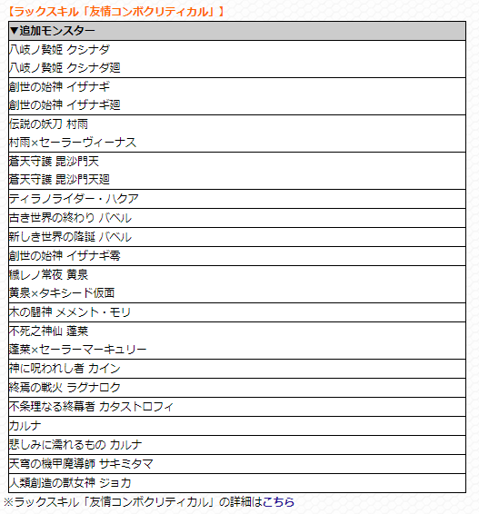 閑話 ２０８５ モンスト ナオヒ戦のギミックとかラックスキル追加とか5000万人記念ガチャ 7日目 とか ゲーム雑記